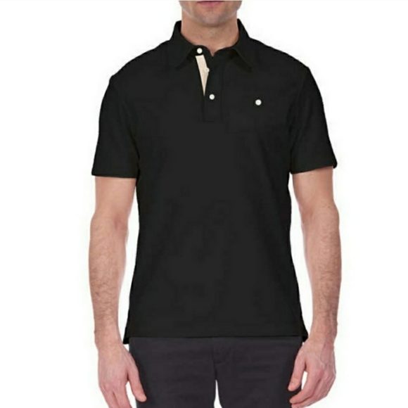 Jachs NY Men's Polo sz M Black - Picture 3 of 11